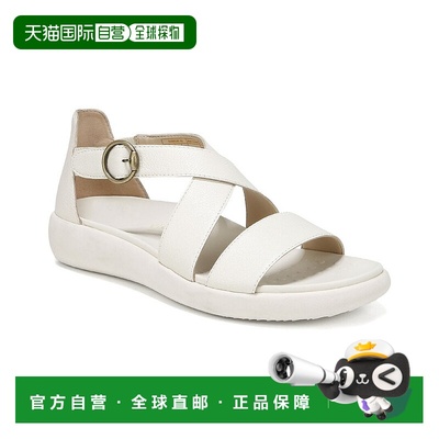 自营 Vionic Harmony Rx皮革表带-米色 美国奥莱直发厚底女鞋