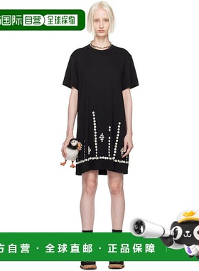 1h可退 【美国直邮】Comme des Garçons Homme Plus 黑色纽扣中长