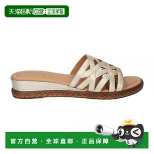自营Tuscany by Easy Street Edda Sandals Women's Bone Slip-On
