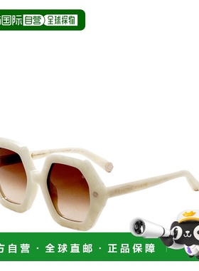 自营Philipp Plein Women's 53 mm White Sunglasses - ivory 美