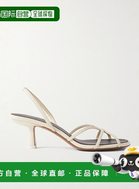 1h可退 香港直邮潮奢 NEOUS 女士 Ibor 皮质露跟凉鞋 00423N10
