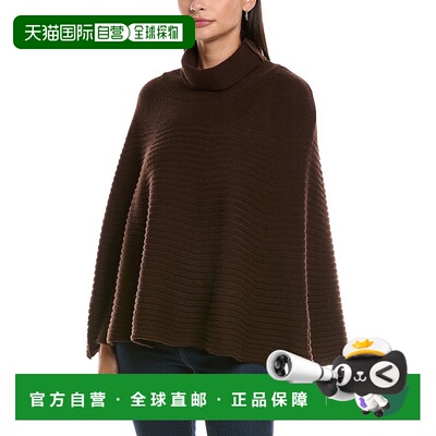 自营forteforteForte Cashmere Circular Rib Cashmere & Wool-Bl