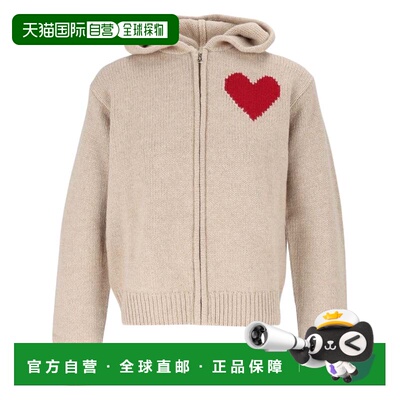 自营mc2 saint barthHeart Accents拉链连帽开衫-中性 美国奥莱