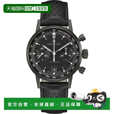 自营Hamilton American Classic INTRA-MATIC CHRONOGRAPH H黑色H