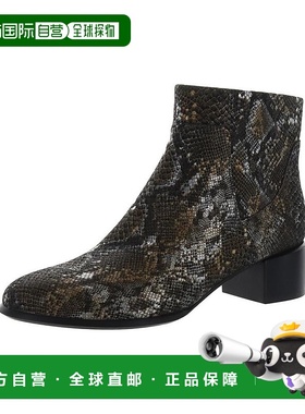 1h可退 【美国直邮】Vionic Kamryn 女士真皮蛇纹踝靴 时尚优雅舒