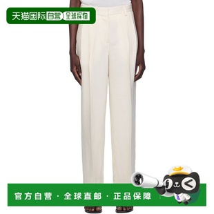 女士 米色 长裤 香港直邮潮奢 Fluid TOTÊME Pleat 1h可退 Double