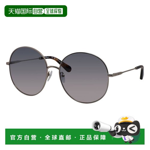 自营Salvatore Ferragamo  SF 299S 688 60mm Womens Round Sungl