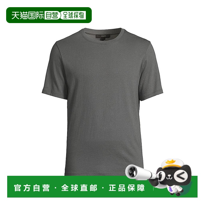 1h可退 【美国直邮】vince 男士 上装T恤短袖针织纯棉