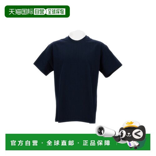 自营givenchy圆领棉质t恤衫，背部大胆印花-蓝色 美国奥莱直发