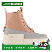 自营 美国奥莱直发女靴 中性款 united nudeRoko巡逻靴