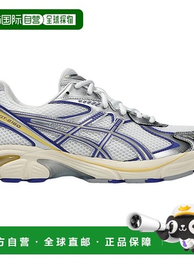 自营Asics GT-2160白色/蓝紫色1203A275-109男式-白色 美国奥莱直