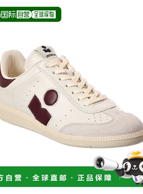 自营Isabel Marant Bryce Leather Sneaker - white 美国奥莱直发