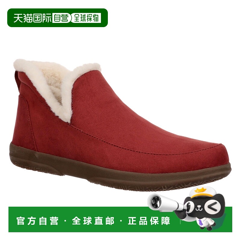 自营Vionic Sinclair Slip on Boots Syrah Red  VIONIC-SINCLAIR