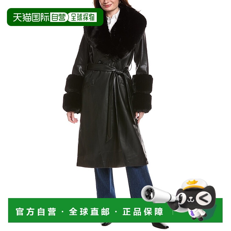 自营Hutch Eve Coat - black 美国奥莱直发