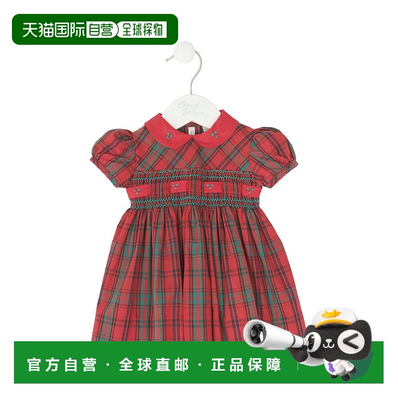 自营Carriage Boutique Long Romper - red 美国奥莱直发