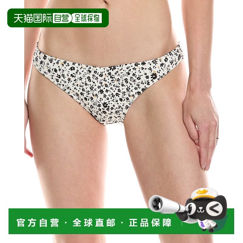 自营 Volcom Ditsy Daze V比基尼底部-白色 美国奥莱直发