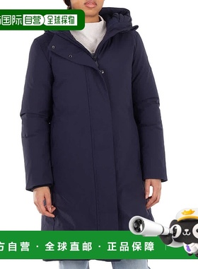 自营 Save The Duck抽绳风帽长袖夹克-蓝色 美国奥莱直发