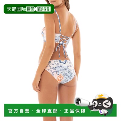 自营agua benditaAudrey Bikini Bottom - blue 美国奥莱直发