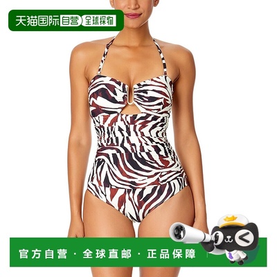 自营 Anne Cole戒指正面Bandeau单件-多件 美国奥莱直发泳衣