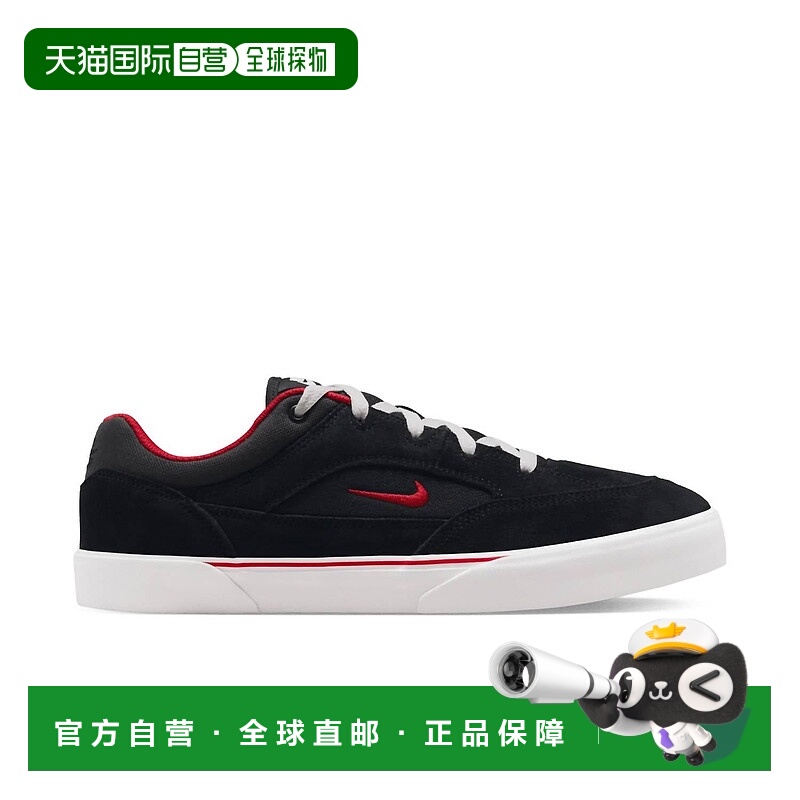 自营 nike男士 Sb Malor 运动鞋（黑色、健身红） - 黑色、健身红