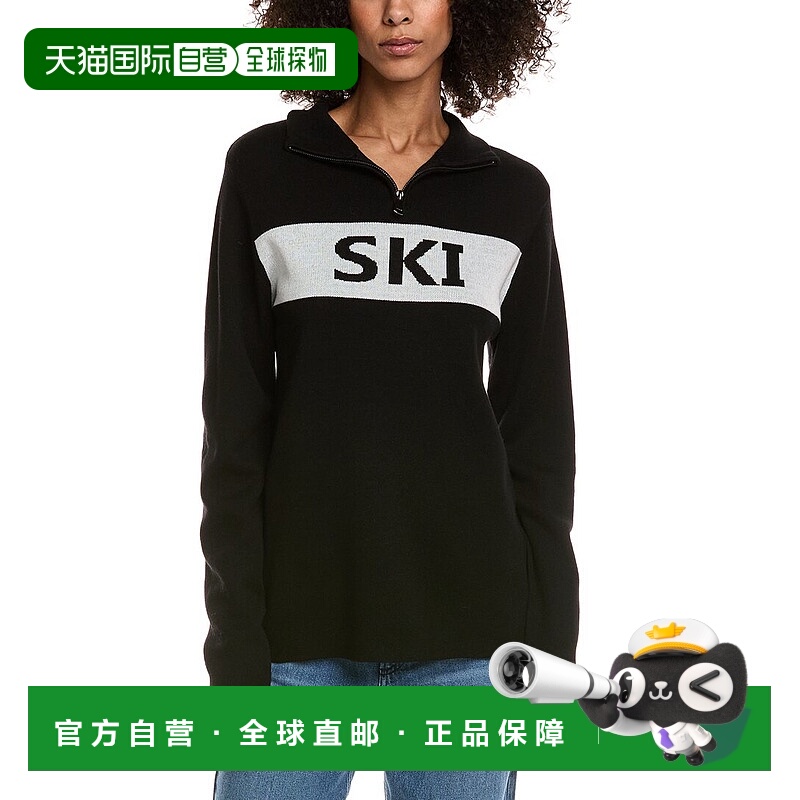 自营SKEA Reed Wool-Blend Sweater - black 美国奥莱直发