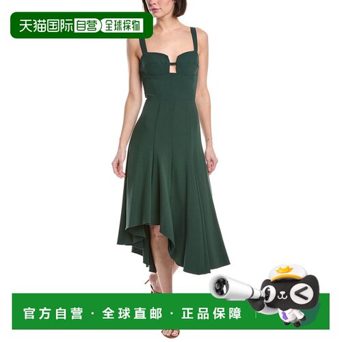 自营Black Halo Sorelle Midi Dress - green 美国奥莱直发