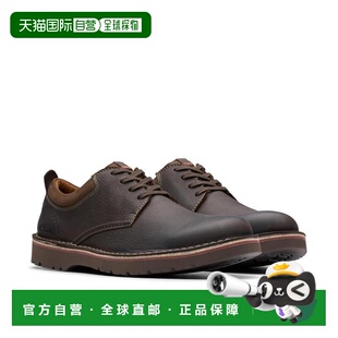 1h可退 【美国直邮】clarks男士休闲鞋真皮系带舒适透气潮流时尚