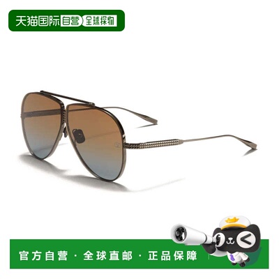 自营Valentino Sunglasses Aviator Full Rim, Shiny Black Frame