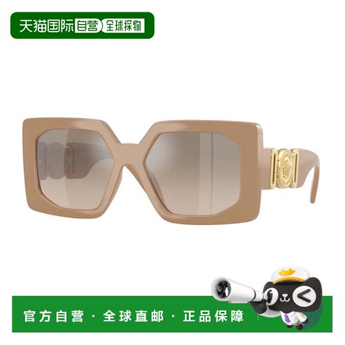 自营versaceVE4478U 108/87哈瓦那/深灰色-米黄色 美国奥莱直发