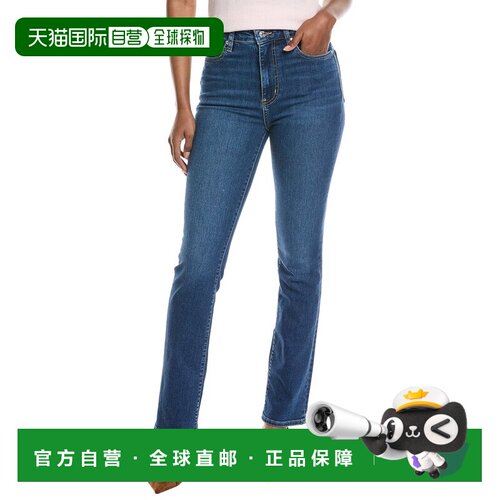 自营FRAME Denim The Pencil Femma Straight Jean - blue 美国奥