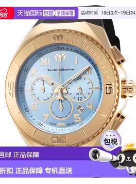 自营TechnoMarine Men's Manta Ocean 48mm Quartz Watch - black