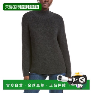 炭灰色 FISHER高领羊毛毛衣 美国奥莱直发 EILEEN 自营