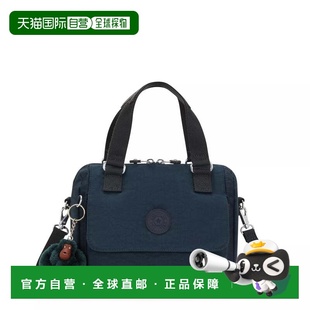 自营Kipling Zeva Handbag True Black - true blue tonal 美国奥