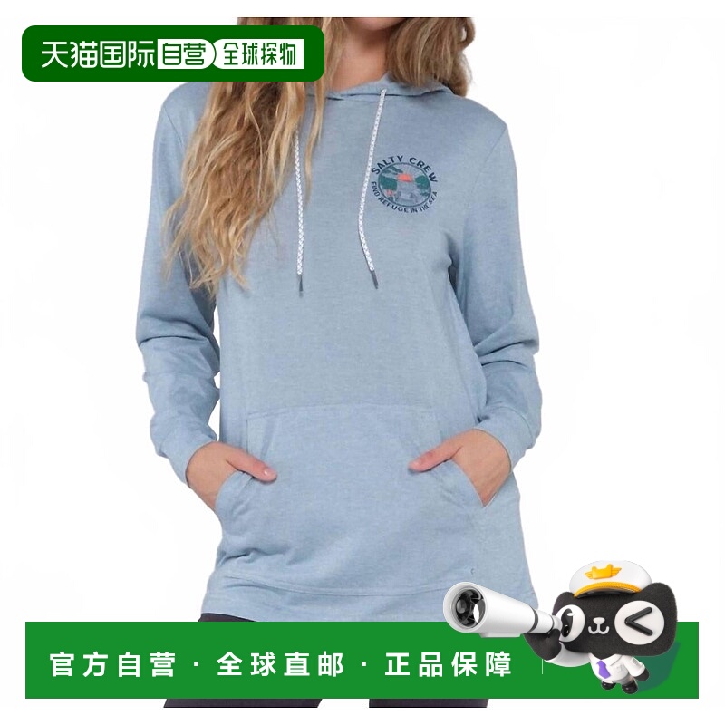 自营salty crewBeach Break Hoody In Tidal Blue 美国奥莱直发