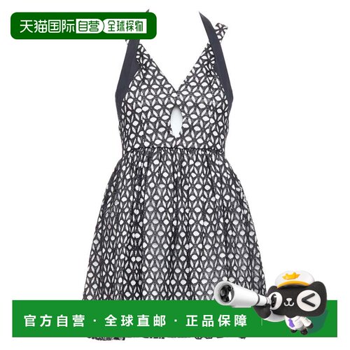 自营Alice Mccall Dust To Glory小眼睛覆盖吊带迷你连衣裙-黑色