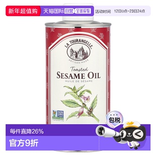 香港直发La Tourangelle拉杜蓝乔芝麻油浓郁香味轻微烘烤500ml