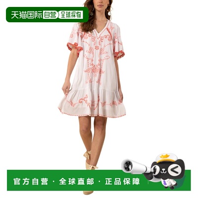 自营Hale Bob Lennox Mini Dress - Red 连衣裙美国直发奥莱性感