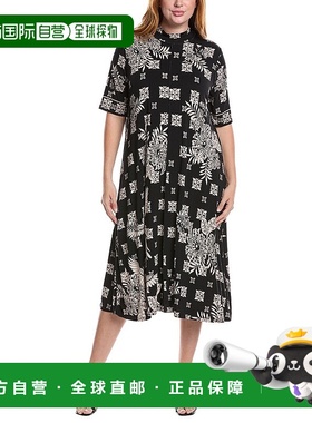 自营 johnny was约翰尼是加珍妮连衣裙-黑色 美国奥莱直发