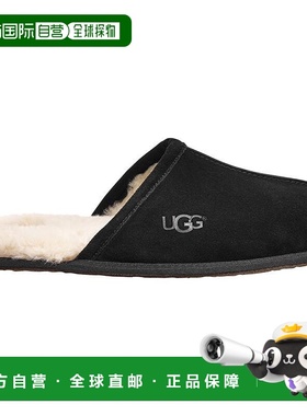 1h可退 【美国直邮】UGG|UGG Scuff Logo - 男款拖鞋