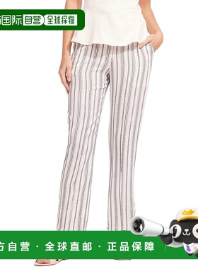 自营 Eva Franco Franky 亚麻长裤 - 七分裤 美国奥莱直发亚麻裤