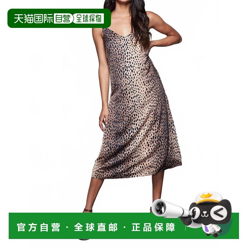 1h可退 【美国直邮】good american 女士 连衣裙修身印花