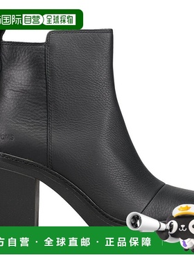 1h可退 【美国直邮】TOMS Rya方跟圆头靴子 女鞋 时装靴 黑色 真