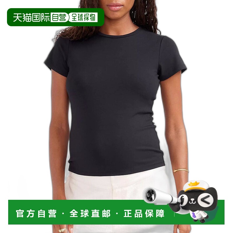 1h可退 【美国直邮】HATCH女士T恤圆领上装简约时尚 舒适透气 个