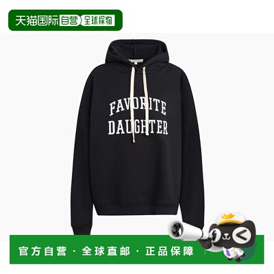 自营Favorite Daughter Women's The Collegiate Hoodie, Black -
