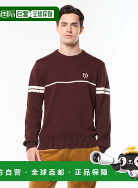 自营sergio tacchiniOrion Knit Sweater - bitter chocolate/gar