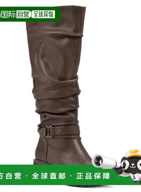 自营White Mountain Crammers Boots Women's Chestnut Faux Leat