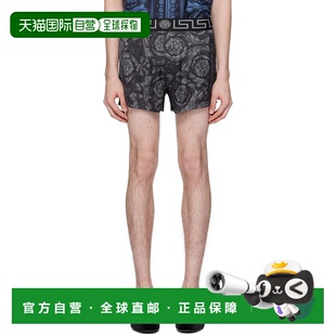 范思哲 男士 黑色 1h可退 睡裤 versace Barocco 香港直邮潮奢