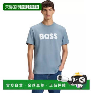 boss hugo 男士 上装 1h可退 T恤男装 美国直邮
