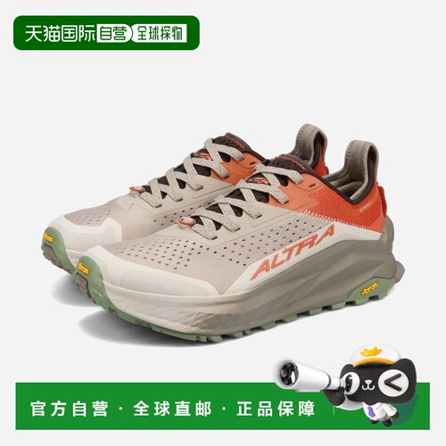 自营 ALTRA OLYMPUS 6 M 男士低帮运动鞋橙色/粘土色 (AL0A85NJ83