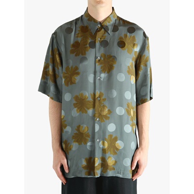 美国直邮DRIES VAN NOTEN - Men Sparse Flower Print Shirt